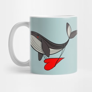 love whale Mug